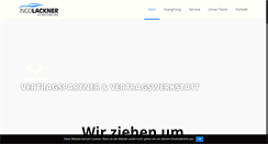 Desktop Screenshot of kfz-lackner.at